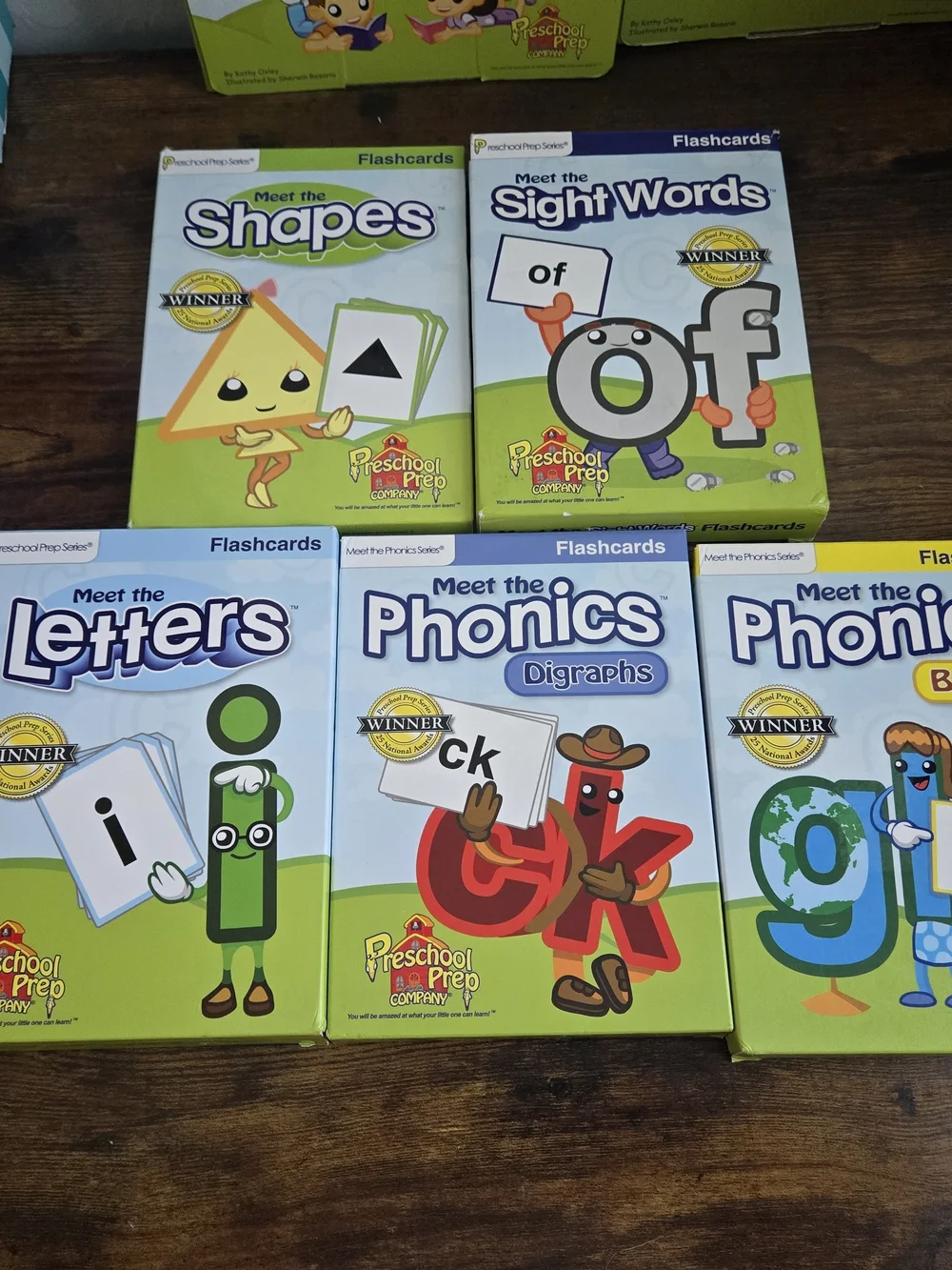 Preschool Prep Company Huge Learning Lot - Flashcards, Workbooks, Easy Readers